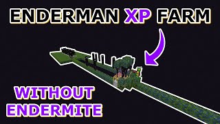 Best xp Farm Minecraft 121  Lvl 30 in seconds Enderman Farm Without Endermite [upl. by Boffa]