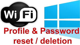 Reset Wifi password in Windows 8 [upl. by Anniahs523]