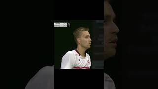 What A Heavy Smash From kolding badminton smash [upl. by Eahsram496]