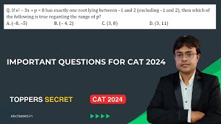 EquationAlgebra  Learn Toppers Secret  Cat Practice Question Prepare for CAT 2024 [upl. by Gniw]