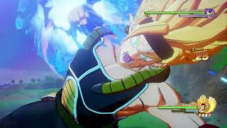 SSJ3 Bardock VS Golden Frieza SECRET Boss Fight DBZ KakarotDLC4 [upl. by Odericus]