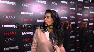 INTERVIEW  Angie Harmon on awards season on her show o [upl. by Euginomod]