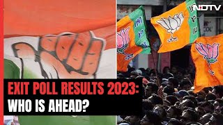 Exit Polls 2023 LIVE  Close Race In Madhya Pradesh Congress Ahead In Chhattisgarh  NDTV LIVE TV [upl. by Arhas8]