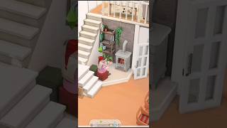 Staircase Idea 🤍✨sims4 simstok thesims4 simstipssims4cc sims sims4tutorial [upl. by Odell]