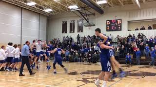 Palmerton boys basketball team beats Notre Dame to win 2019 District 11 title [upl. by Cosetta731]