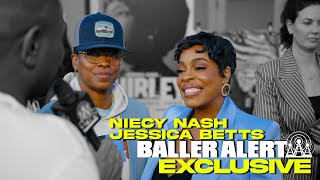 Niecy Nash and Jessica Betts Talk Happiness What Keeps Their Love Regina King amp More [upl. by Yotal]