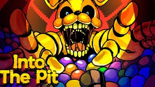 FNAF INTO THE PIT es un JUEGAZO🍕🔦  COMPLETO ALL ENDINGS [upl. by Saks]