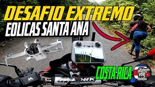 Cuidado Bajo la Cuesta y ¡SIN FRENOS Mi GRAN Reto al VOLAR las Eólicas de Santa Ana  VLOG EN MOTO [upl. by Enimsaj]