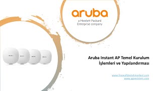 quotAruba Instant AP Temel Kurulum ve Yapılandırma  Kolay Adımlarquot [upl. by Hiroko]