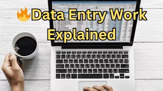 What is Data Entry Work  Explained in Detail [upl. by Schou]