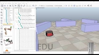 05 Matlab Robot Simulation with VREP  CoppeliaSim  Part 2 [upl. by Rosy506]