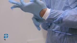 Disposable Blue Nitrile Exam Gloves by PlastCare USA [upl. by Anawd18]