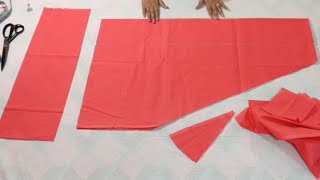 Wow Salwar in 2 meter of cloth 2 मीटर के कपड़े में सलवार How to cut and stitch salwar just in 2m [upl. by Nachison]