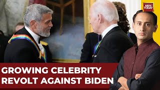 Growing Celebrity Revolt Against Biden  George Clooney Stephen King Join Chorus [upl. by Eadahs]