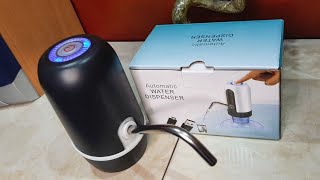 Dispensador de agua automático  Unboxing caracteriticas y precio [upl. by Ekoorb]