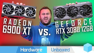 50 Game Benchmark GeForce RTX 3080 12GB vs Radeon RX 6900 XT [upl. by Asiar573]