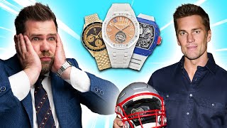 Watch Expert Reacts to Tom Brady Auctioning His ENTIRE Watch Collection [upl. by Leisha]