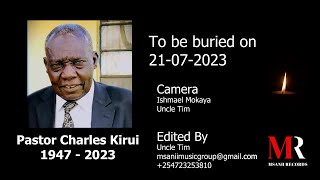 MSANII MUSIC GROUP MESSAGE OF CONDOLENCES TO LILIAN KIRUI AFTER THE LOSS OF HER FATHER CHARLES KIRUI [upl. by Everard]