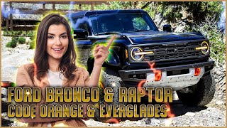 2024 Ford Bronco amp Raptor Updates Code Orange Everglades New Paint [upl. by Charlet]