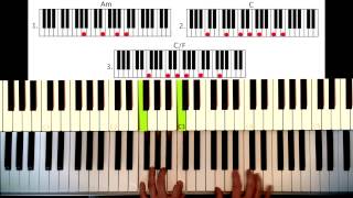 How to play Sia  Breathe me Original Piano lesson Tutorial by Piano Couture [upl. by Frodina]