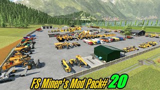 Farming Simulator 22 FS Miners Mod Pack 🚧 September2023 🚧 [upl. by Eudoxia]