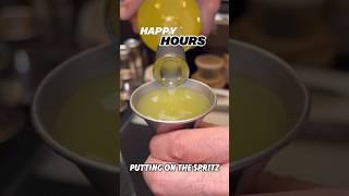 makingof our limoncello spritz  a little cocktail asmrsounds for you 🇮🇹 imeddiecano [upl. by Haimrej]