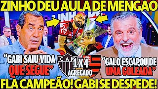 PÓS JOGO ZINHO DEU AULA DE FLAMENGO GABIGOL SE DESPEDE AO VIVO NOTICIAS DO FLAMENGO HOJE [upl. by Morrill372]