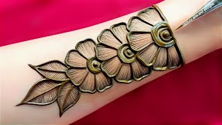 Very beautiful stylish mehndi design  easy mehndi design  mehndi ka design  mehndi design mehndi [upl. by Jaclyn]