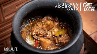 Chicken Adobo sa Gata │ Lutong Palayok Recipe │ Localife Philippines [upl. by Jamil]