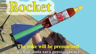 12° Coke and Mentos Rocket  Razzo Missile a base di Cocacola [upl. by Nil]