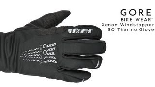 Gore Xenon Windstopper SO Thermo Glove [upl. by Ellenaej]