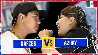 GARCES vs AZUKY  Octavos  Red Bull Batalla Final Nacional México 2024 [upl. by Tat586]