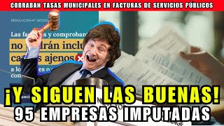 El Gobierno imputó a 95 empresas por cobrar tasas municipales en facturas de servicios públicos ASN [upl. by Yasibit]