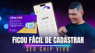 A FORMA MAIS FÁCIL E RÁPIDA DE CADASTRAR SEU CHIP VIVO VEJA COMO CADASTRAR CHIP VIVO ATUALIZADO [upl. by Assina]