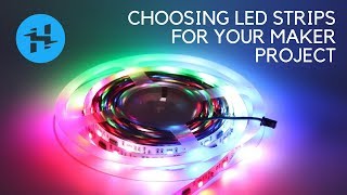 Choosing LED Strips NonAddressable vs NeoPixels  LEDs for Makers Pt 1 [upl. by Cornish511]