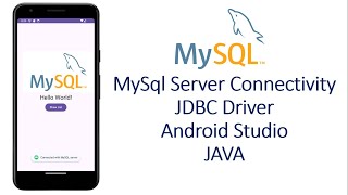 MySQL Server Android Studio JDBC Connection  java [upl. by Hope]