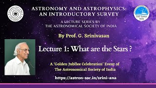 Lecture 1 What are the Stars [upl. by Issy]