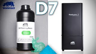 DLP alternative Unboxing the WANHAO Duplicator 7 an LCDbased resin SLA 3D printer [upl. by Olegnad645]