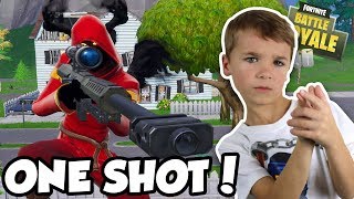 ONE SHOT SQUADS in FORTNITE BATTLE ROYALE BLOX4FUN SQUAD [upl. by Glick]