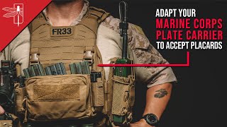 HALEY STRATEGIC  How to adapt your USMC Gen III PLATE CARRIER to accept PLACARDS [upl. by Camille673]