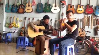 THẤT TÌNH  HÒA TẤU GUITAR  SÁO TRÚC ACOUSTIC COVER TRỊNH ĐÌNH QUANG  HƯỚNG DẪN GUITAR [upl. by Fredette]