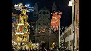 Weihnachtsmarkt Speyer 2024 Eröffnung und Rundgang [upl. by Enawtna]