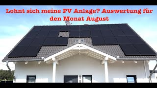 PV Anlage Solaranlage mit Speicher im August Lohnt sich das [upl. by Roselia]