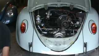 HOW TO REMOVE A VW MOTOR WITH DUAL CARBS [upl. by Holle]