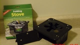 Coghlans Folding Stove Review [upl. by Bruell]