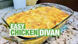 CHICKEN DIVAN  Yummy amp Easy Recipe [upl. by Lamb]