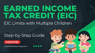 Earned Income Tax Credit 2024  StepbyStep Tutorial for 2 Qualifying Children [upl. by Aig230]