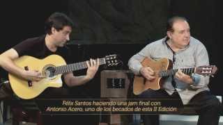 Master Class con el Guitarrista Félix Santos para Desnudos de Etiquetas II  Cervezas Alhambra [upl. by Ellemrac]