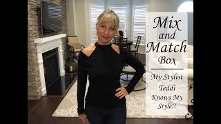 Mix and Match Box  Review  👠My stylist quotTeddiquot did an amazing job 👠 [upl. by Baxy]