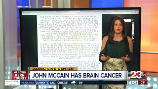 Reaction to John McCains Cancer Diagnosis [upl. by Niklaus]